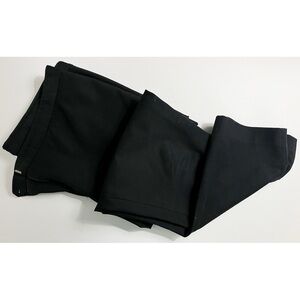 Theory • Solid Black Womens Crop Trouser Pants